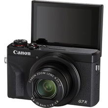 Canon PowerShot G7 X Mark III Digital Camera (Black) (3637C001) + 64GB Card + Card Reader + Deluxe Soft Bag + Flex Tripod + Hand Strap + Memory Wallet + Cleaning Kit (Starter Bundle)
