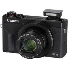 Canon PowerShot G7 X Mark III Digital Camera (Black) (3637C001) + 64GB Card + Card Reader + Deluxe Soft Bag + Flex Tripod + Hand Strap + Memory Wallet + Cleaning Kit (Starter Bundle)