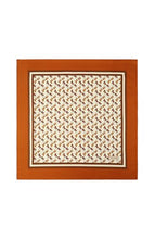 Horse & Carriage Printed Silk Square