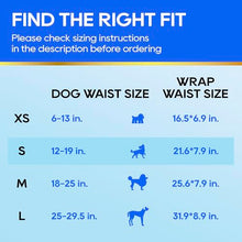 HONEY CARE All-Absorb A26 Male Dog Wrap, 50 Count, Small