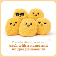 Emotional Support Nuggets by Relatable, Easter Plush Cuddly Stuffed Animals and Toys, Cute Easter Basket Stuffers, Non Candy Easter Gift Basket Ideas, Includes 5 Plushies with Carrying Basket