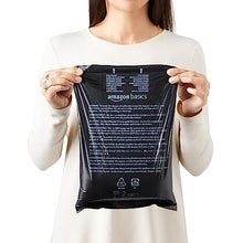 Amazon Basics Dog Poop Leak Proof Bags with Dispenser and Leash Clip, Unscented, 300 Count, 20 Pack of 15, Black, 13 x 9 Inch
