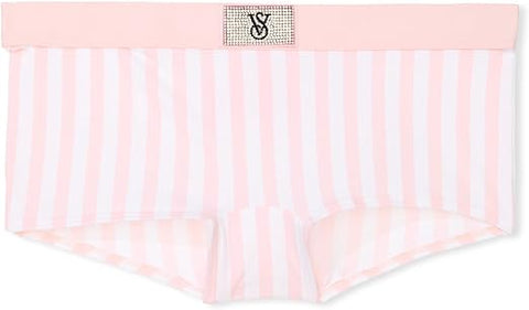Victoria's Secret Fashion Show '24 Women's Logo Cotton Shine Patch Shortie Panty (XS-L)