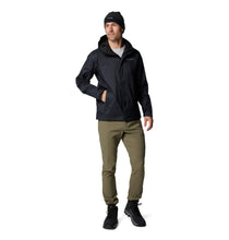 Columbia Men's Watertight II Waterproof Rain Jacket, Black, Large