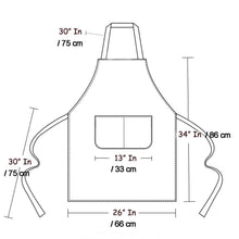 MORNITE Cotton Art Aprons for Painting Pottery Ceramics, Artist Apron Mens Women Kitchen Cooking Smock Waterproof Green