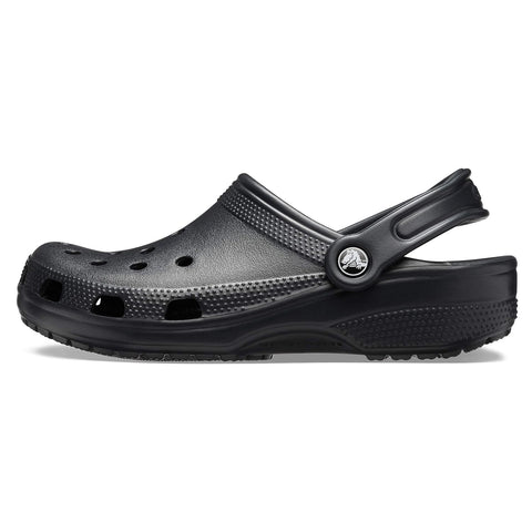 Crocs Unisex-Adult Classic Clog, Clogs for Women and Men, Black, 9 Women/7 Men