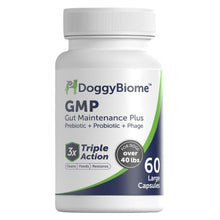 Animal Biome Gut Maintain Probiotics and Prebiotics for Dogs - Reduce Diarrhea Flareups - for Large Dogs (60 Capsules)