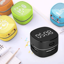 ODISTAR Counter Vacuum Cleaner,Mini Table dust Sweeper Energy with Digital Timer,Endurance up to 400 mins,360º Rotatable for Cleaning Rubber shavings,Crumbs Keyboard of Gifts for Kids(Black)