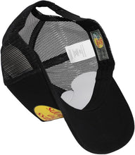 Authentic Bass Original Fishing Hunting Pro Mesh Back Trucker Hat - Men & Women Outdoor Activity & Travel Ultimate Accessory (US, Alpha, One Size, Black)