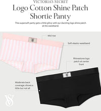 Victoria's Secret Fashion Show '24 Women's Logo Cotton Shine Patch Shortie Panty (XS-L)
