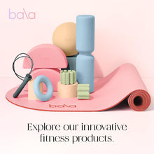 Bala Bangles Wrist & Ankle Weights - 1 lb Set Adjustable Weighted Bands for Women & Men - Silicone Arm & Leg Weights for Pilates, Yoga, Walking, Barre, Home Workout & Strength Training - Blush