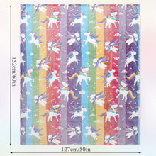 LIFEYJ Glow in The Dark Blanket Unicorns Gifts for Girls, Soft Blanket 3 4 5 6 7 8 9 10 Year Old Girl Gifts, Toddler Girls Toys Age 6-8, Gifts for Girls for Birthday Gifts, 50