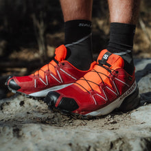 Salomon Men’s Speedcross GTX, Waterproof Trail Running Shoes - Red Dahlia/White/Black - 10.5 Medium