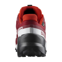 Salomon Men’s Speedcross GTX, Waterproof Trail Running Shoes - Red Dahlia/White/Black - 10.5 Medium