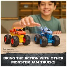 Monster Jam Smash & Bash SmashBot Playset with Launcher, Exclusive 1:64 Scale Monster Truck, 15-Inch Repairable Robot, Kids Toys for Boy and Girls Ages 3 and up