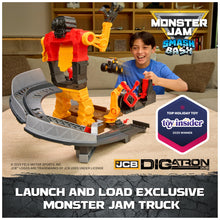 Monster Jam Smash & Bash SmashBot Playset with Launcher, Exclusive 1:64 Scale Monster Truck, 15-Inch Repairable Robot, Kids Toys for Boy and Girls Ages 3 and up