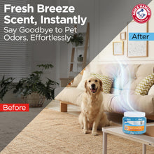 Arm & Hammer for Pets Air Care Pet Scents Deodorizing Gel Beads, Pet Odor Eliminator for Rooms Closets and Small Spaces with Long Lasting Odor Control, Fresh Breeze Scent, 12 oz