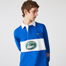 Men's Branded Loose Fit Rugby Polo