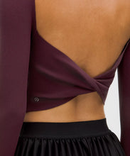 Ribbed-Knit Twist-Back Mockneck Sweater