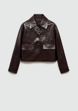 Pocket textured jacket